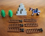LEGO Brown Horse Minifigure 6766 Rapid River Valley Village Bushed Ladde... - $14.95