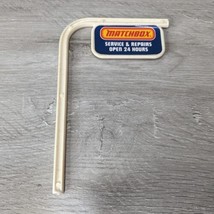 Matchbox Vintage Playset Gas Station / Service Station Sign - £6.25 GBP