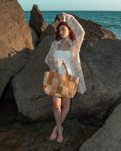 Handmade Raffia Shoulder and Handbag - Eco-Friendly and Durable - Sustai... - $95.99