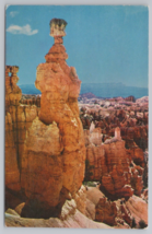 Bryce Canyon Utah Thors Hammer Pinnacle Bryce Canyon National Park Postcard - £11.15 GBP