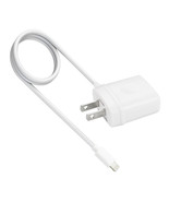 REIKO PORTABLE 8PIN USB TRAVEL ADAPTER CHARGER WITH BUILT IN CABLE IN WH... - $82.04 CAD