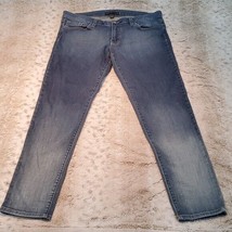 Flying Monkey Mid Rise Cropped Skinny Blue Jeans Size 8 32 Inch Waist - $23.75