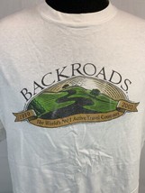 Vintage BACKROADS T Shirt Travel Company Promo Tee XL Crew Destination - £15.74 GBP