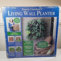 Pamela Crawford&#39;s Living Wall Planter 14x14x5 plant decor succulents fol... - £36.65 GBP