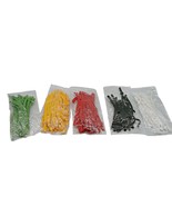 NEW Large Lot of Straps for Glasses Assorted Green/Yellow/Red/Black Craf... - $8.77