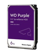 Western Digital 6TB WD Purple Surveillance HDD - WD63PURZ (RECERTIFIED) - $161.11 CAD