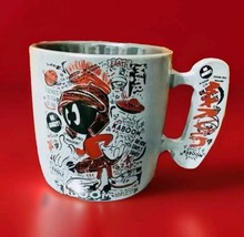 Six Flags Warner Bros Marvin The Martian Graffiti Mug Cup Ultra Rare - $1,485.00