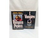 Lot Of (2) Vintage Michael Romkey Vampire Novels I, Vampire The Vampire ... - £19.56 GBP
