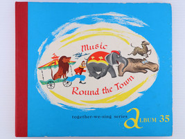 Music Round The Town - Together-We-Sing Series 4x 78rpm Record Book Set Album 35 - £25.28 GBP