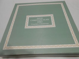 Vintage 1980 Avon Christmas Decorative Plate &quot;Country Christmas&quot; Origina... - $3.95