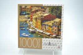 Big Ben 1000 Piece Puzzle Portofino Italy Complete - £12.50 GBP