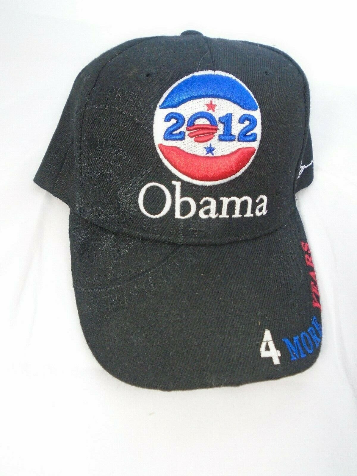 2012 President Obama "4 More Years" Collector's BB Cap Hat w/ Presidential SEAL - $4.90