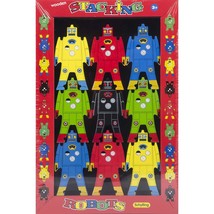 Schylling Wood Stacking Robots Puzzle - £26.73 GBP