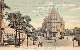 BOURNEMOUTH DORSET ENGLAND~THE LANSDOWNE~1905 TINTED PHOTO F G O STUART ... - $11.54