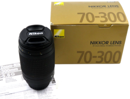 Nikon AF Zoom NIKKOR 70-300mm f/4-5.6G Lens MINT - $98.95