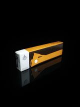 Donatus Black Smooth Leather  V-Cut cigar cutter and box opener NIB image 4