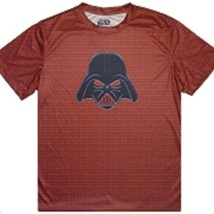 Star Wars Darth Vader Med Mens Red Polyester Tee New - £11.73 GBP