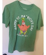 NEW SpongeBob SquarePants Men&#39;s Saint Patrick&#39;s Day Graphic Small T-Shirt - $15.99 CAD