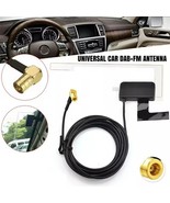 WINDOW GLASS MOUNT 3M UNIVERSAL CAR DAB+FM ANTENNA ACTIVE RADIO ADAPTER ... - $9.60 CAD