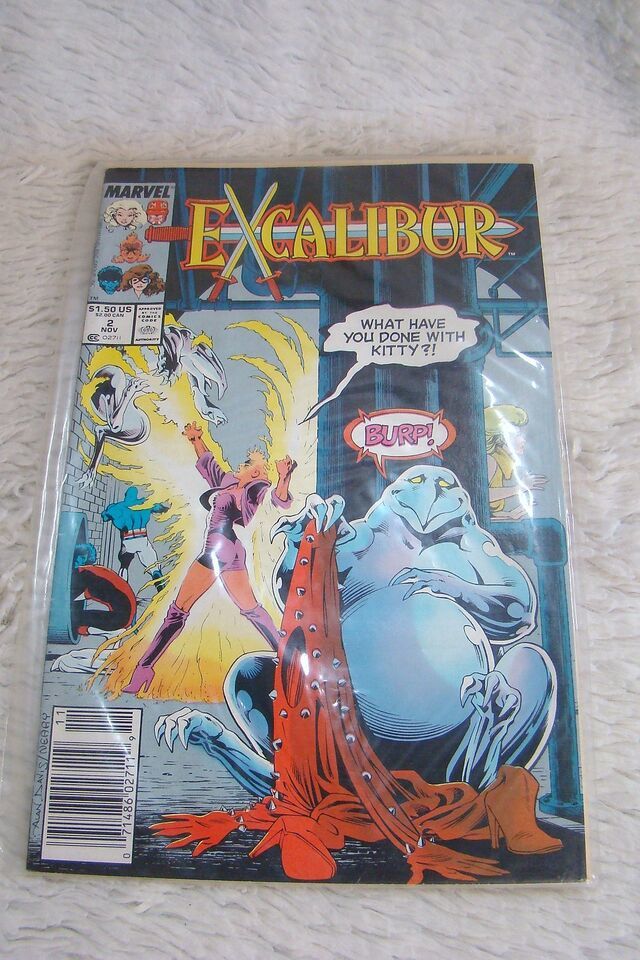 Marvel Comics Excalibur November 2 - 1988 Chris Claremont Alan Davis Comic Book - $6.99