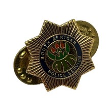 South African Africa Police Service Law Enforcement Enamel Lapel Hat Pin - £11.68 GBP