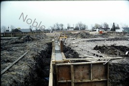 1974 Construction 4331 Lincoln Hwy Motel Background Matteson IL Ektachrome Slide - £3.56 GBP