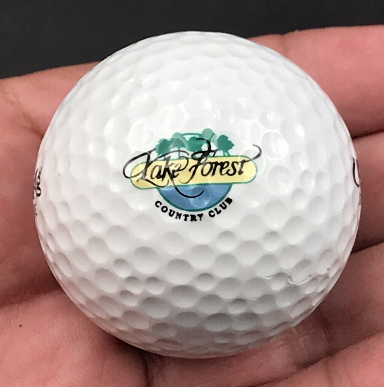 Lake Forest Country Club CA California Souvenir Golf Ball Wilson 100 Ultra 500 - $9.49