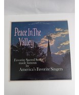 Peace In The Valley LP vocals by America&#39;s Favorite Artists 12&quot; Record - $8.27 CAD
