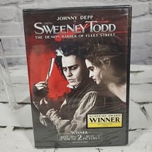 Sweeney Todd: The Demon Barber of Fleet Street DVD Johnny Depp Brand New Sealed - $9.89