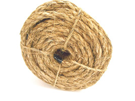 Crown Bolt Manila Rope - 3/8&quot; x 50ft. 122lb working Load 1 Roll - $7.29