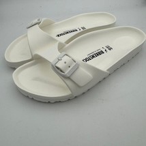 Birkenstock Madrid EVA White Sandals Size 40 L9 M7 Waterproof Slip On - $54.99