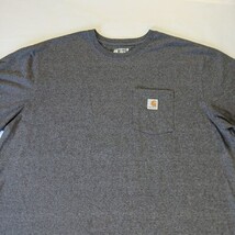 Carhartt K87 CRH Men's Gray Cotton Blend Short Sleeve T-Shirt Size 2XL Chest 56" image 11
