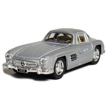 Castle Toy 5&quot; 1954 Mercedes-Benz 300 SL Coupe Vehicle (1:36 Scale), Silver - £8.94 GBP