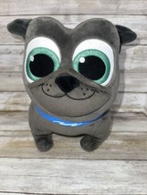 Disney Bingo Bulldog Puppy Dog Pals Happy Big Eyes Gray Plush Disney Store - £7.50 GBP