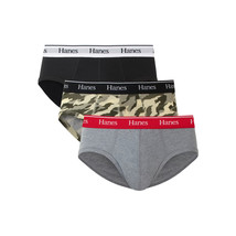 Hanes Originals Men&#39;s Moisture Wicking Stretch Cotton Brief, 3-Pack Size... - $17.81