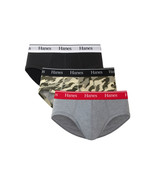 Hanes Originals Men&#39;s Moisture Wicking Stretch Cotton Brief, 3-Pack Size... - $17.81