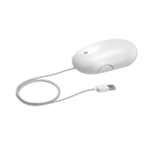 Apple A1152 Wired USB Mighty Optical Mouse MB112LL/B Genuine OEM Mice - White - £8.95 GBP