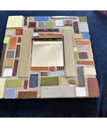 Cut Glass Malma Southwest Decor Square Vintage IKEA Mirror - €25,73 EUR