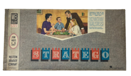 STRATEGO 1961 Strategy Vintage Board Game by MB Milton Bradley - £39.46 GBP