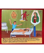 Mexican Folk Art  Luis Vilchis Transgender Man Plastic Surgery Ex Voto R... - £94.89 GBP