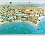 NASA John F Kennedy Space Center Cape Kennedy FL Artist Concept Postcard P2 - £2.43 GBP