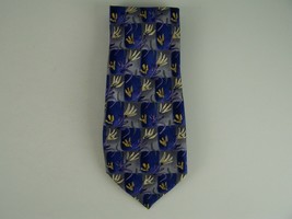 Jerry Garcia Tie Collection Fifteen Pine and Rocks Blues Yellows Purples Designs - £11.60 GBP