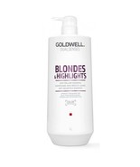 GOLDWELL BLONDES &amp; HIGHLIGHTS SHAMPOO 1 LITER NEW - $40.27 CAD
