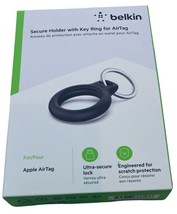 Belkin Secure Holder with Key Ring for Apple Airtag Black - $13.43