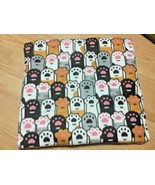 Cat kitty fleece pad play mat catnip refillable handmade New - $241.07 MXN
