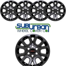 2015-2020 Gmc Yukon Sle / Slt 18&quot; Gloss Black Wheel Skins # IMP-404BLK New SET/4 - $109.99