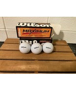 New Wilson Maximum 2 boxes of 3 Golf Balls. (total 6 balls) - £4.97 GBP