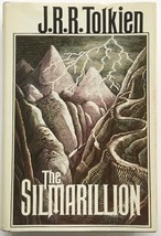 The Silmarillion Tolkien 1977 1st American Ed 10th Printing HCDJ w. Map EX - $35.00