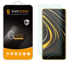 [2-Pack] Tempered Glass Screen Protector For Xiaomi Poco M3 - £14.09 GBP