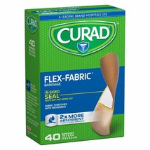 CURAD Flex-Fabric Adhesive Bandages, 3/4&quot; x 2-1/2&quot;, Superior Wound Care,... - $110.64 MXN